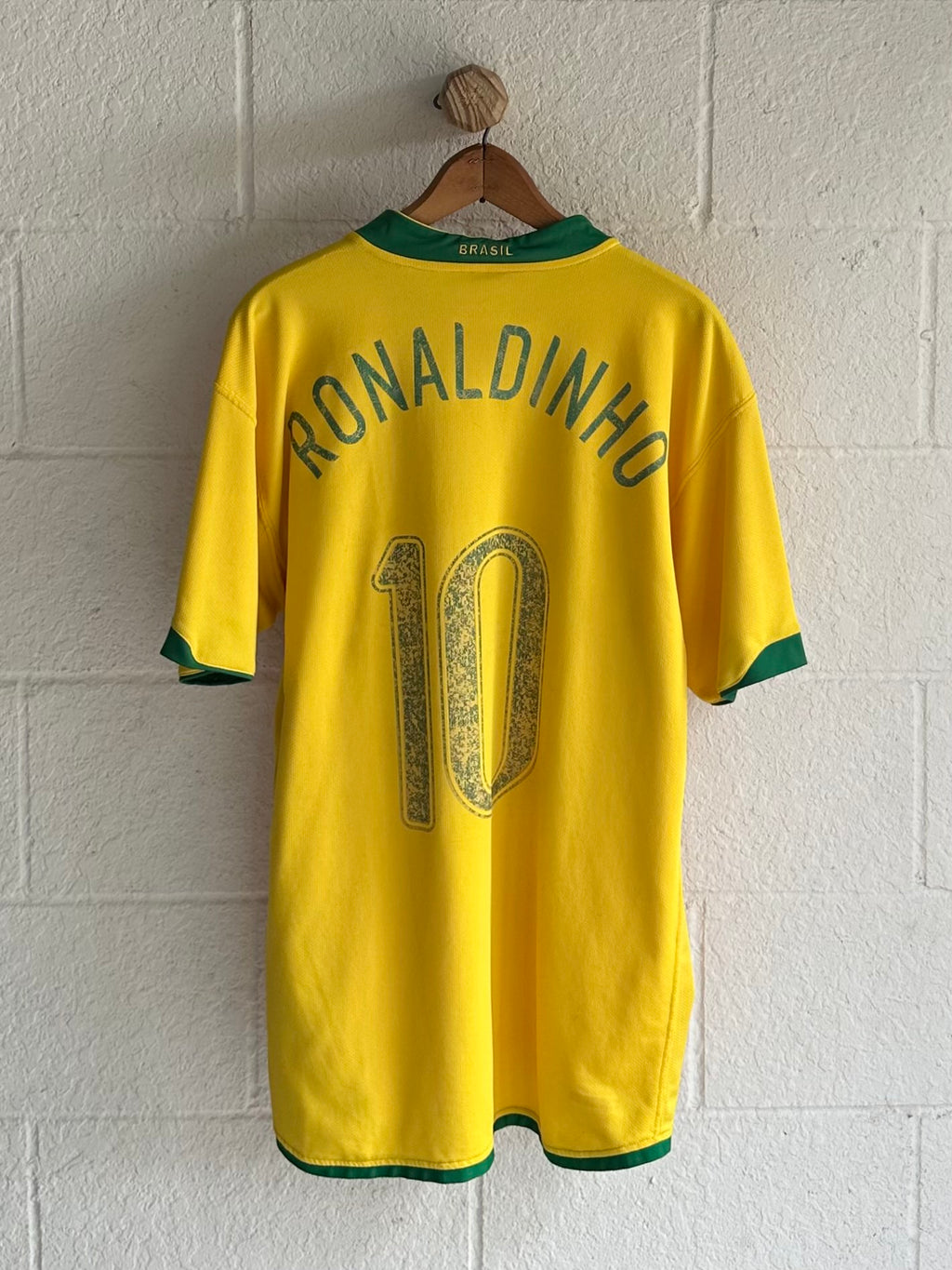 '00s Nike Brazil Ronaldinho Jersey