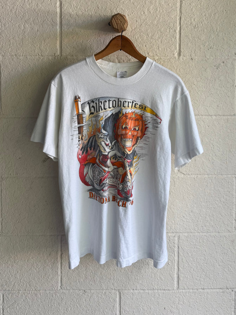 '90s Biktoberfest Flame Reaper Tee