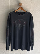 '90s Harley Red Flame Long Sleeve