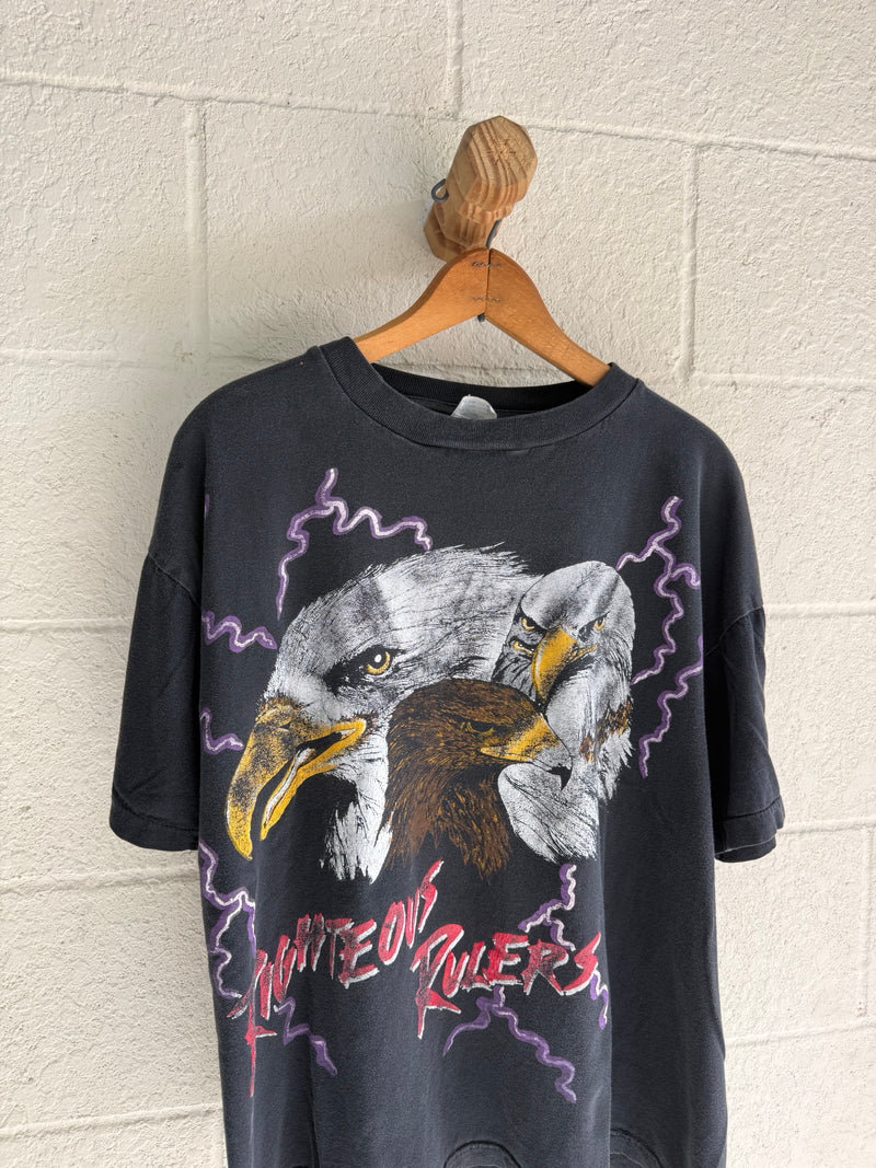 ‘90s Righteous Ruler Eagle Lightening Tee