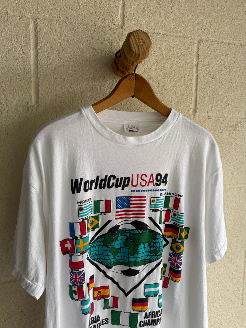 1994 World Cup Tee Nigerian Logo