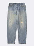 Faded Washed Orange Tab Denim Levi’s Pants (38 x 32)