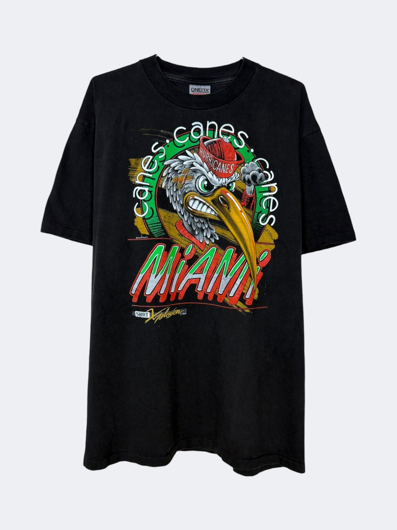 '90s Miami Hurricanes Color Pop Tee