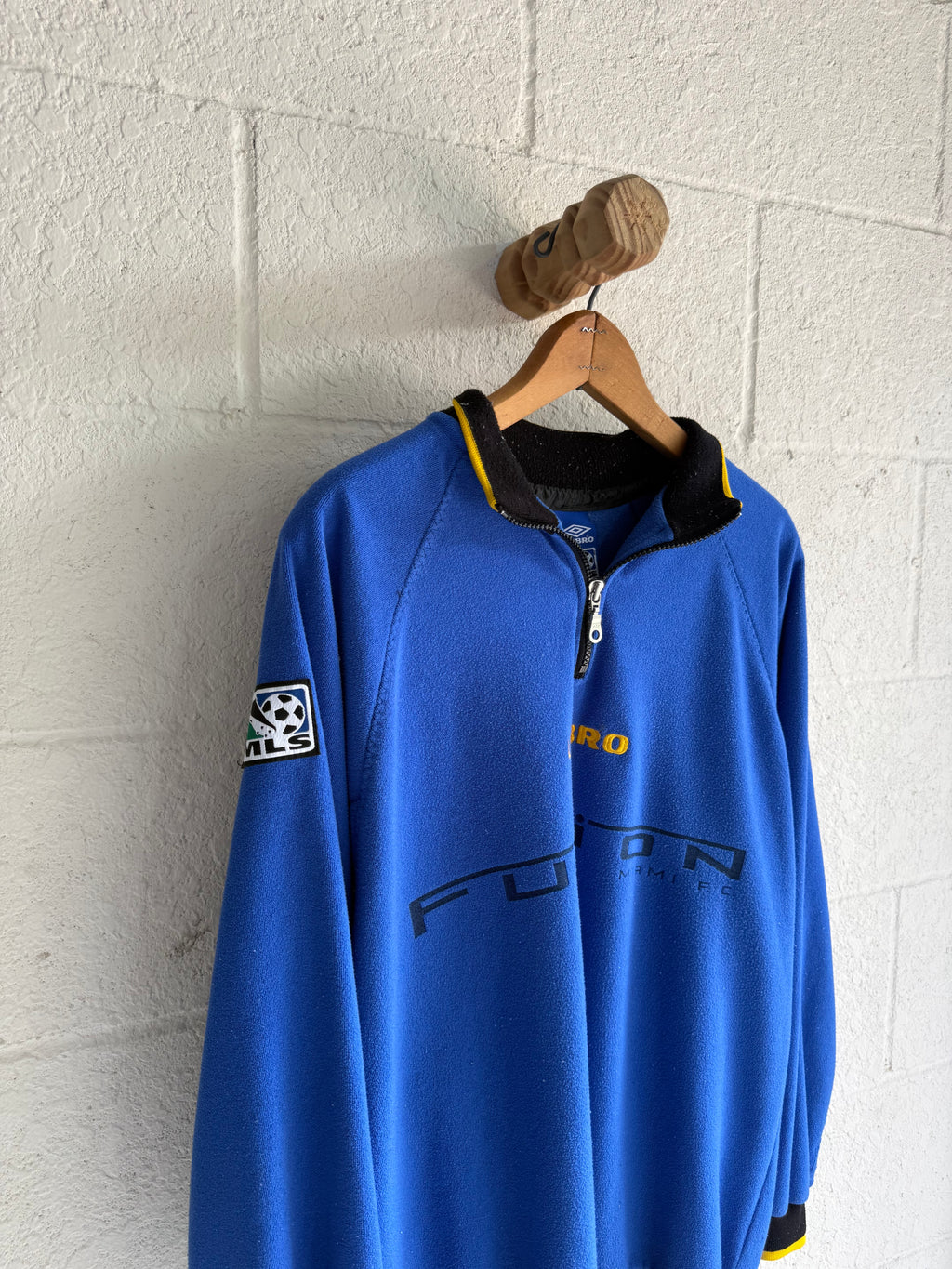 ‘90s Fusion Miami FC Umbro Quarter Zip