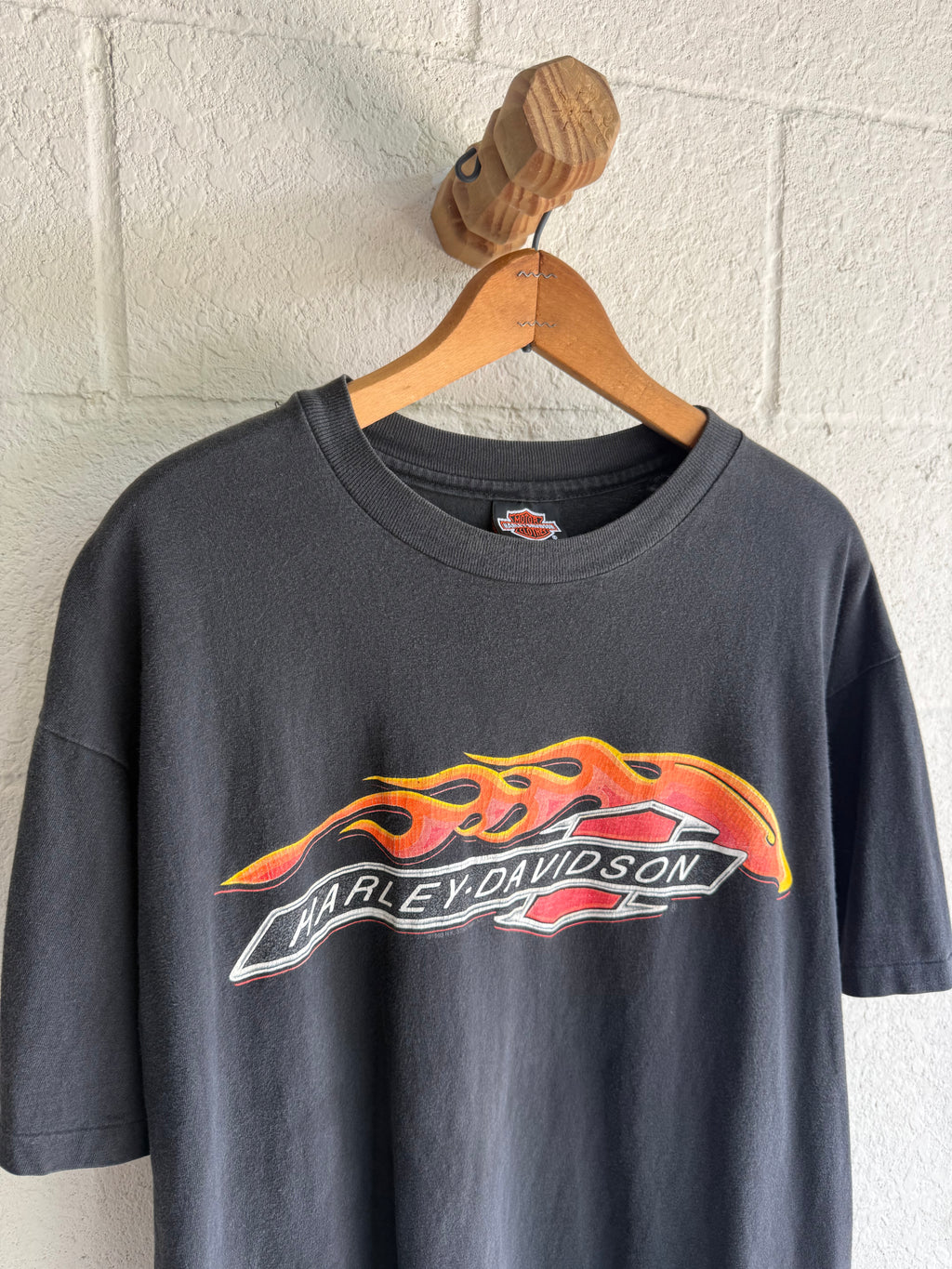 ‘90s Flame Eagle Harley Tee