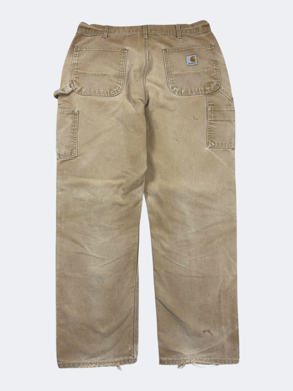 Faded Tan Carhartt Double Knees (36 x 32)