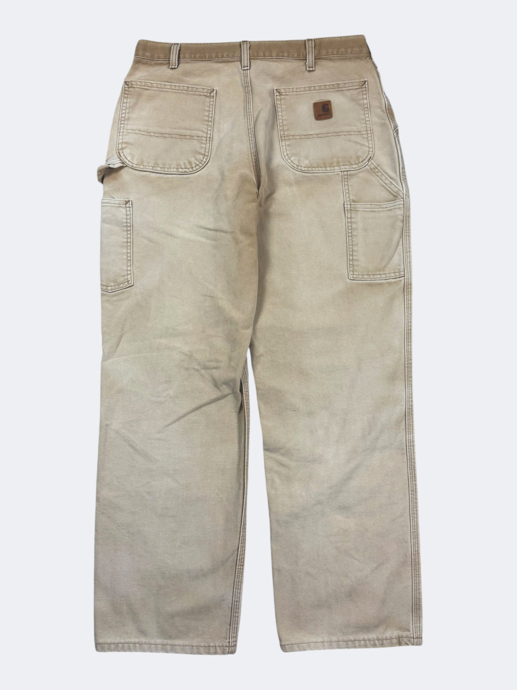 Faded Tan Carhartt Pants (35 x 32)
