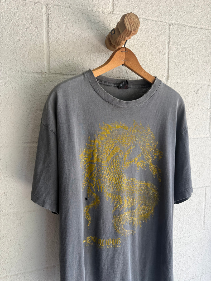 ‘90s Faded Excalibur Dragon Tee