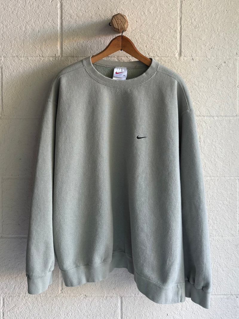 '90s Seafoam Green Nike Crewneck