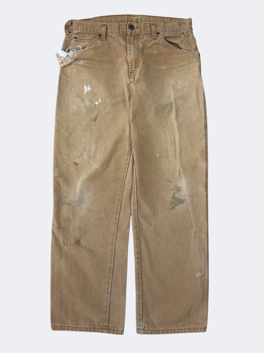 Faded Tan Dickies Pants (32 x 30)