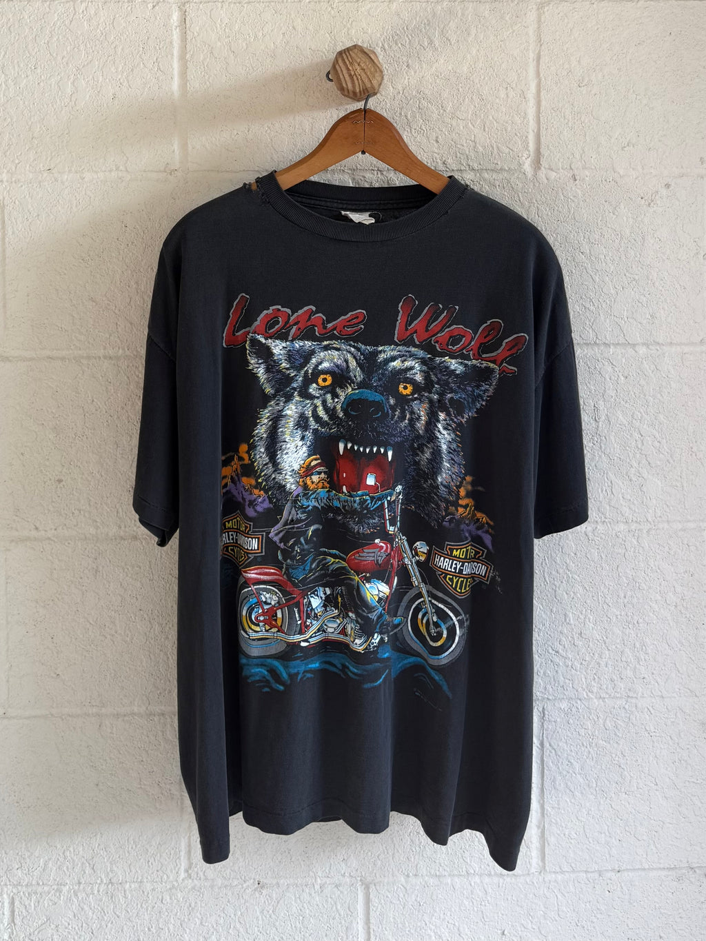'90s Lone Wolf Harley Tee