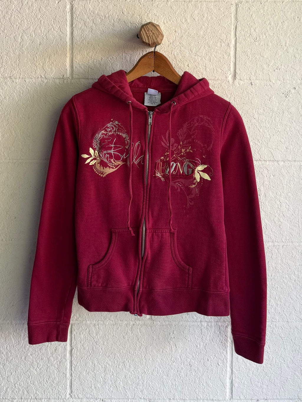 '00s Womens Billabong Zip-Up Hoodie