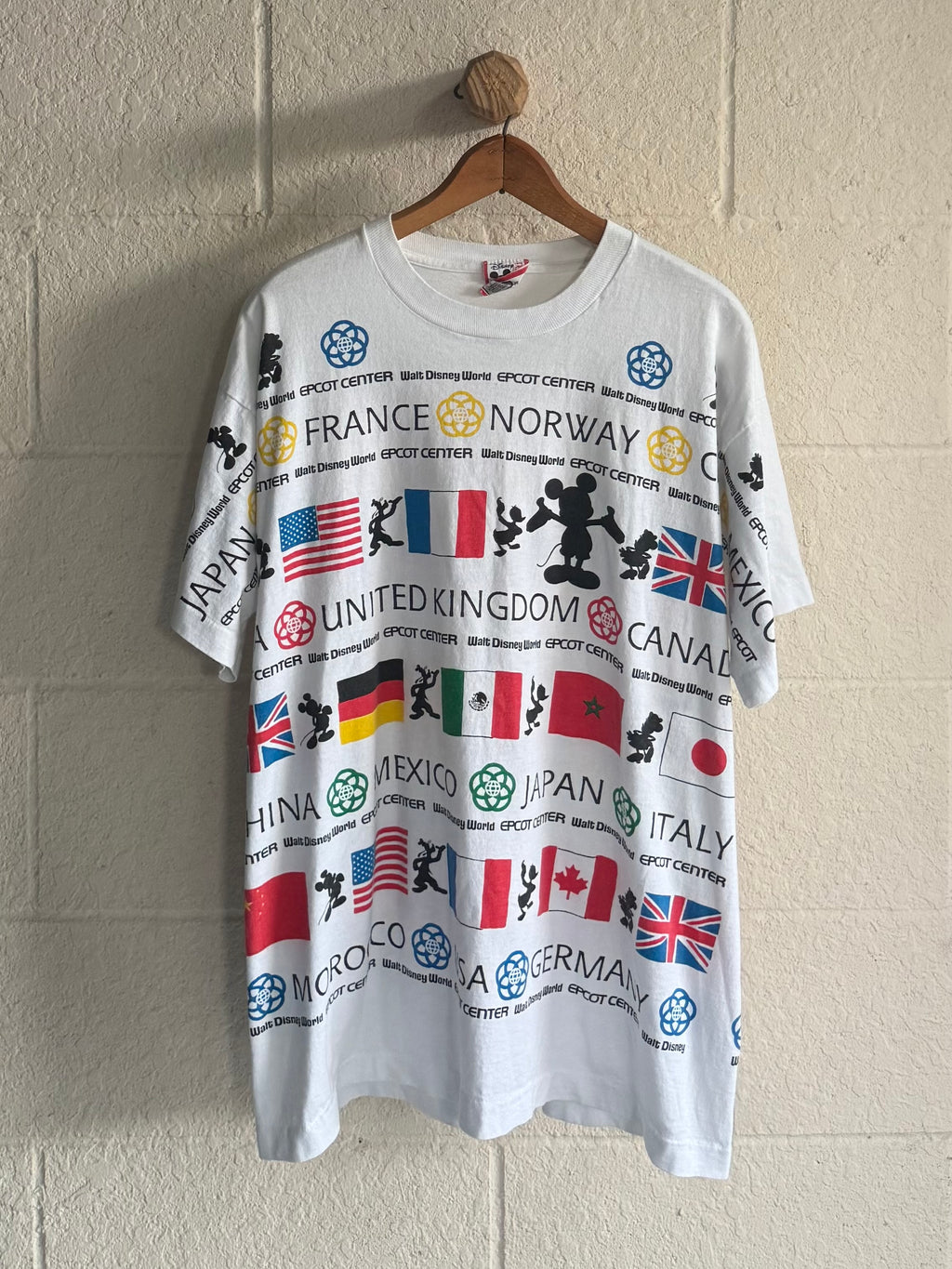 '90s Epcot AOP Disney Tee