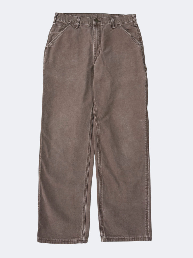 Faded Brown Carhartt Pants (32 x 32)