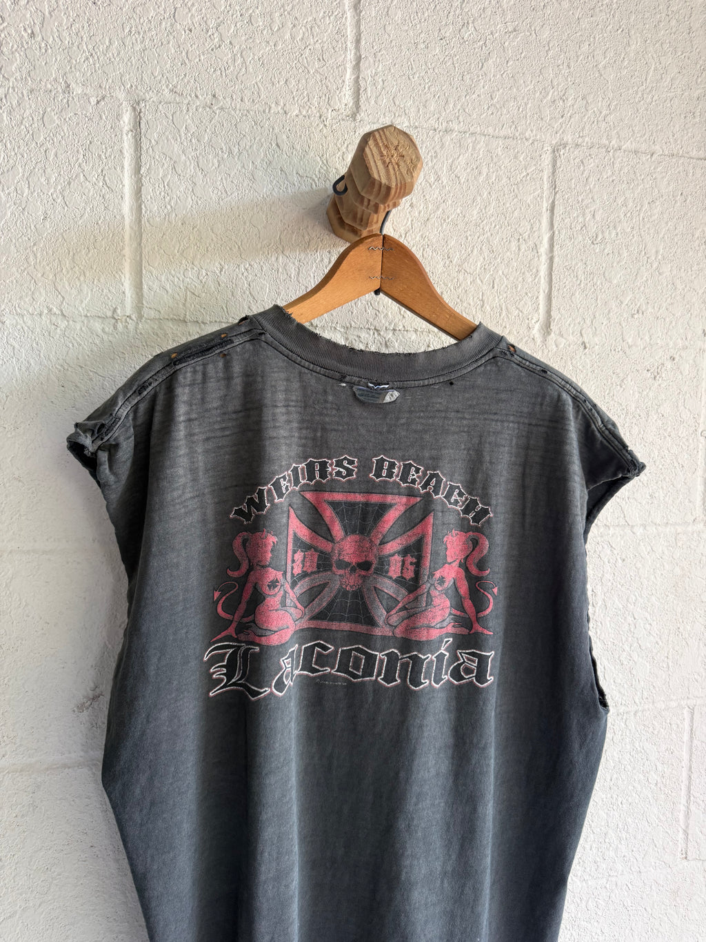 ‘00s Faded & Distressed Laconia Choppers Cut-Off