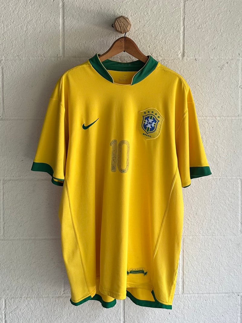 '00s Nike Brazil Ronaldinho Jersey