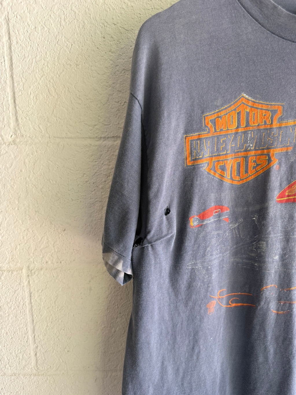 ‘80s Faded Harley Biker Tee