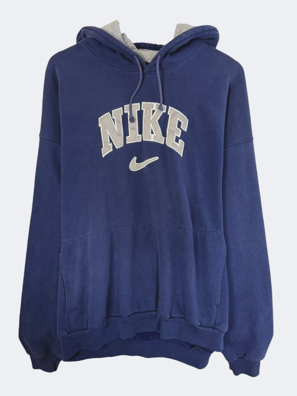 ‘90s Blue/Gray Nike Hoodie