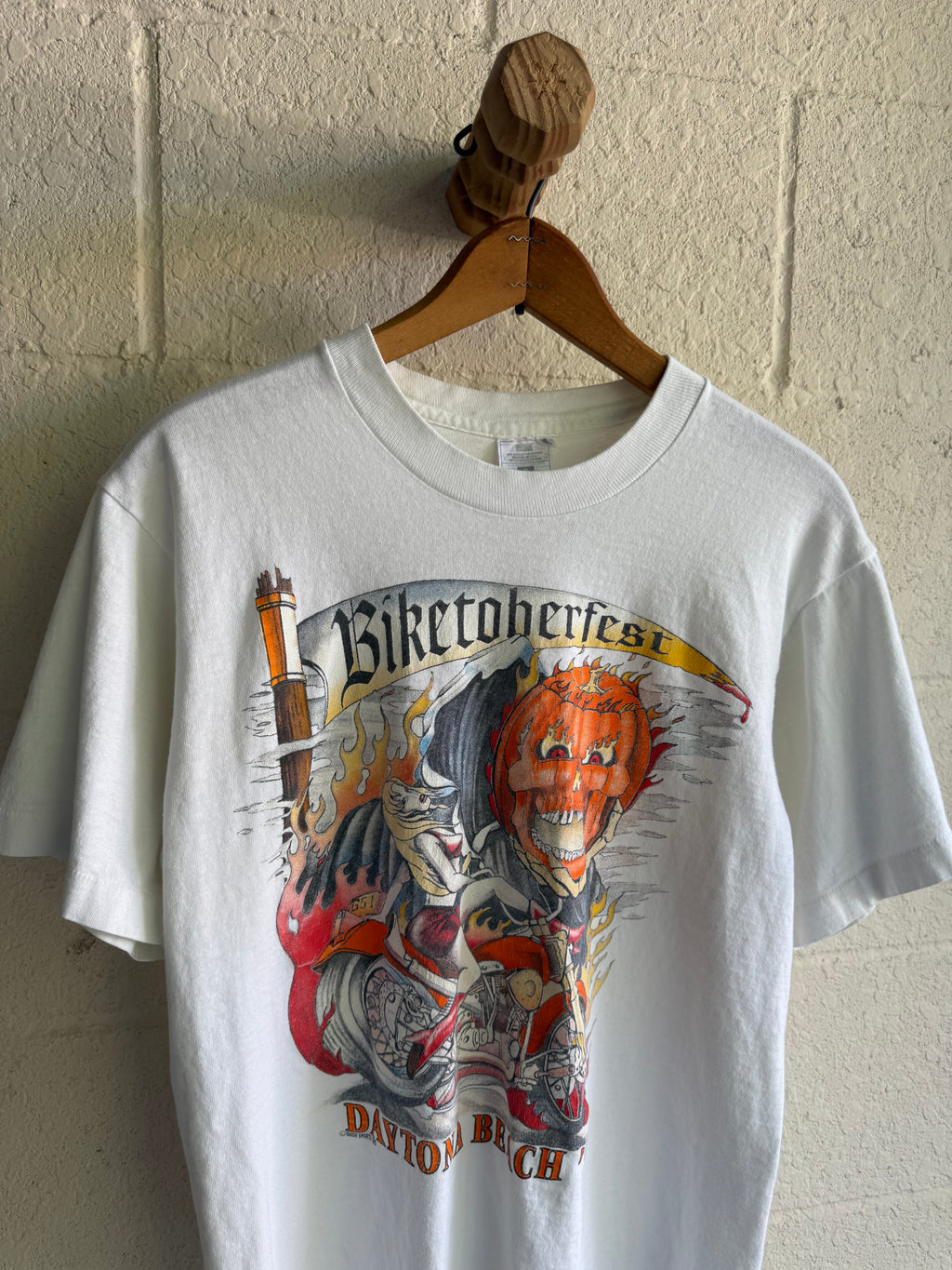 '90s Biktoberfest Flame Reaper Tee