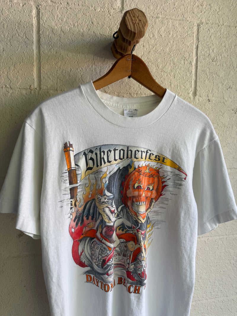 '90s Biktoberfest Flame Reaper Tee