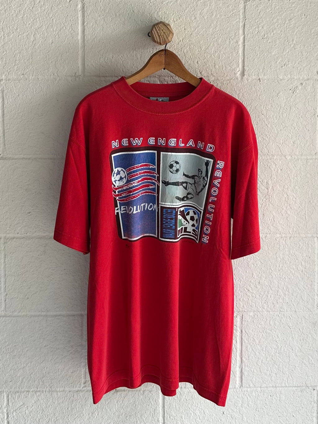 ‘90s New England Revolution Tee