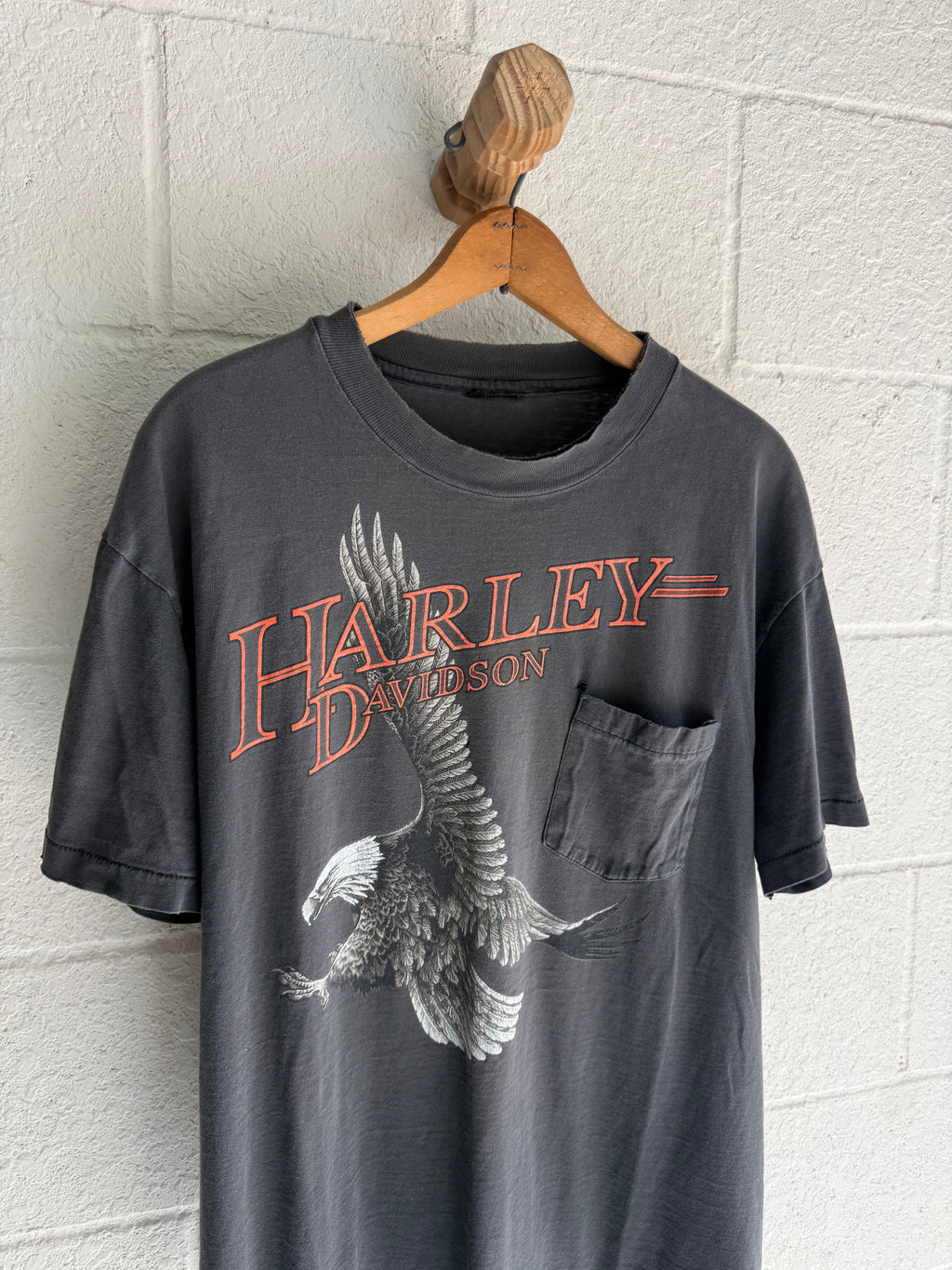 ‘90s Faded Harley Eagle Tee