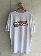 '00s White/Orange Quiksilver Tee