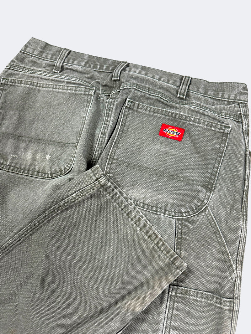 Faded Olive Green Dickies Pants (34 x 34)