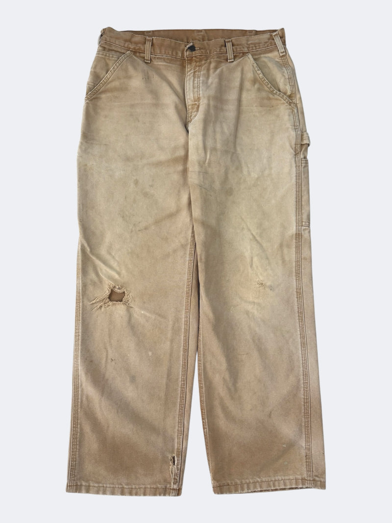 Faded Tan Carhartt Pants (34 x 30)