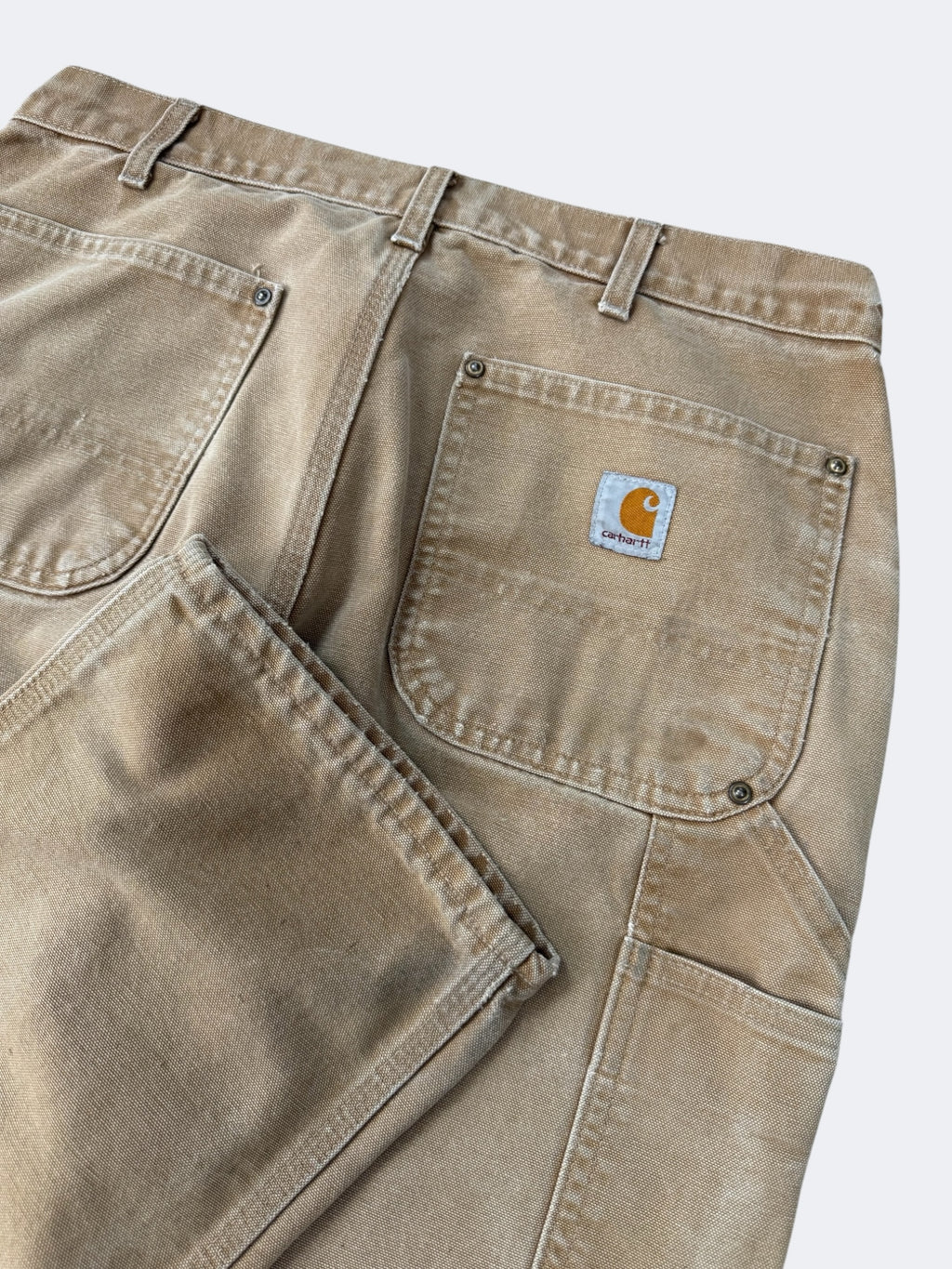 Faded Tan Carhartt Double Knees (34 x 30)