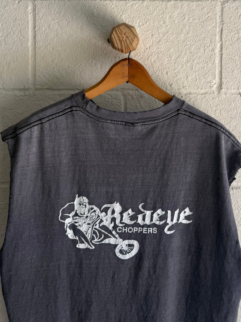 '90s Faded Red Eye Choppers Cut-Off