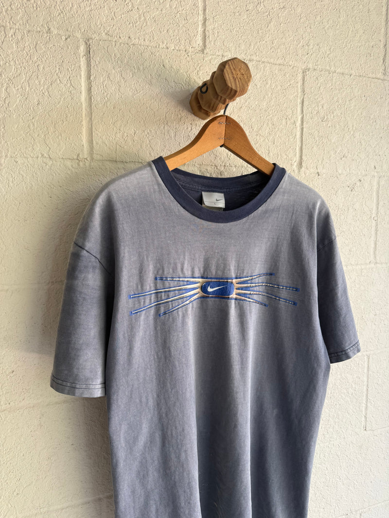 ‘90s Faded Blue Tonal Nike Tee