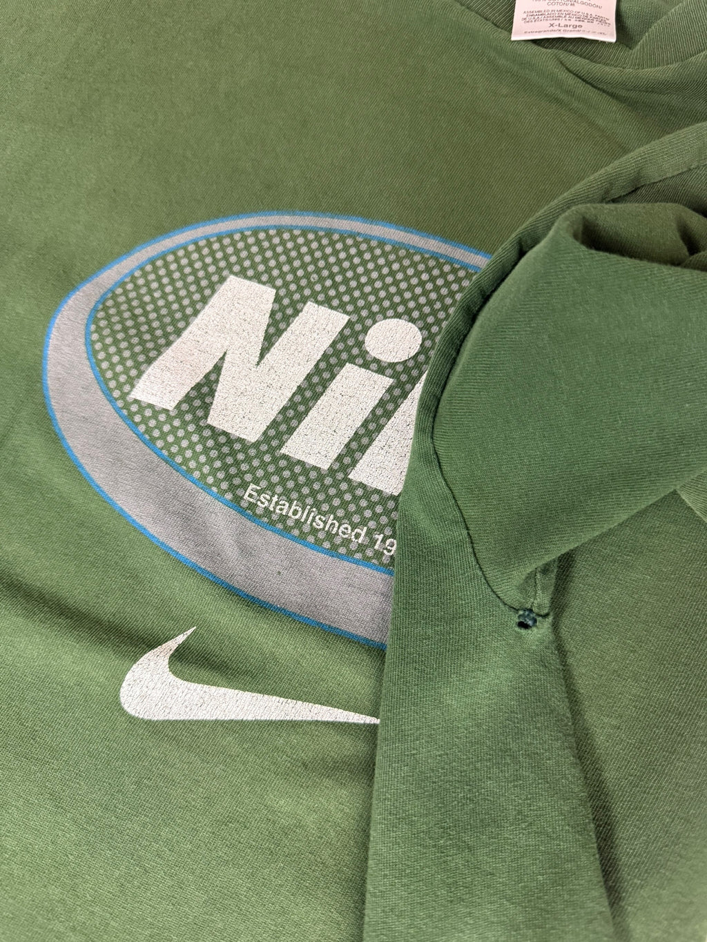 '90s Green Nike Boot Tee