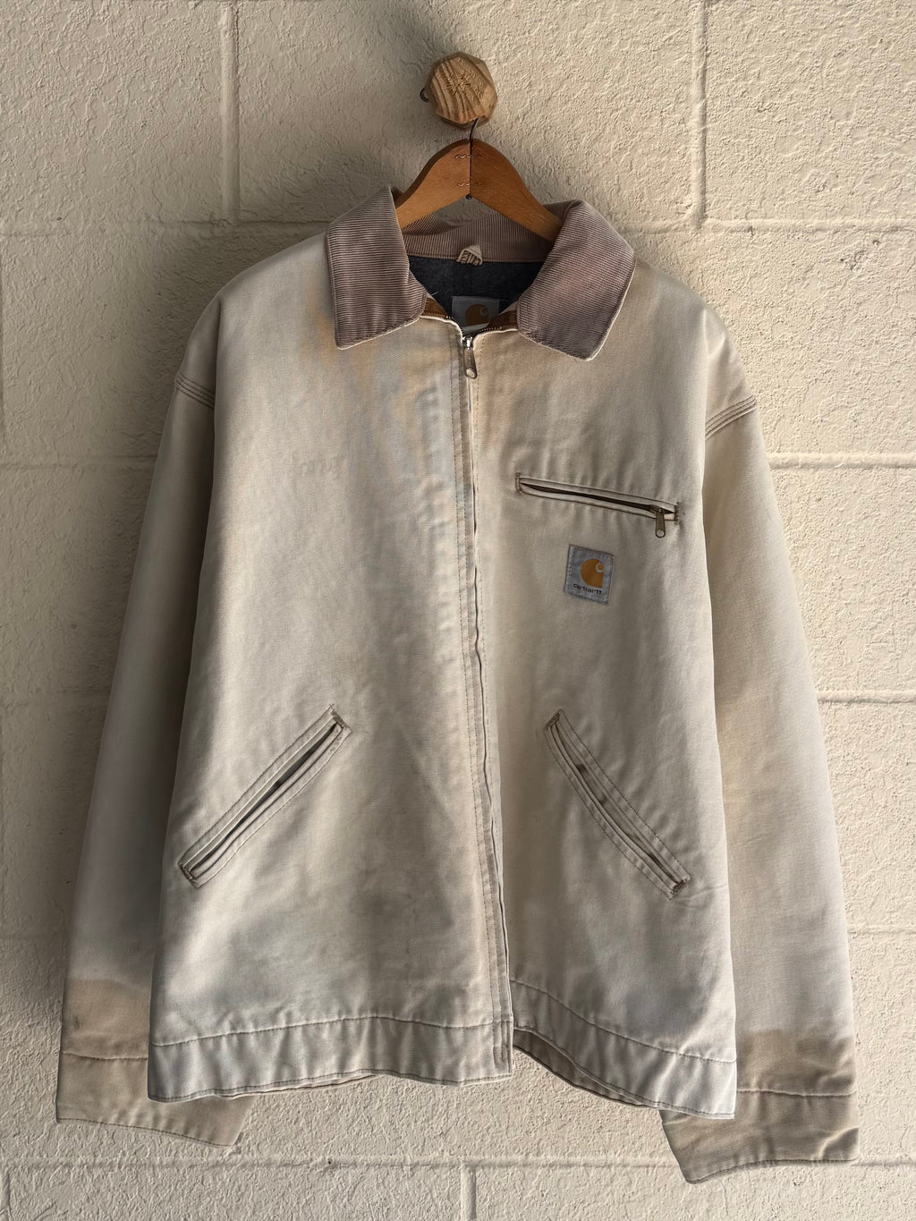 '90s Faded Tan Detroit Carhartt Jacket