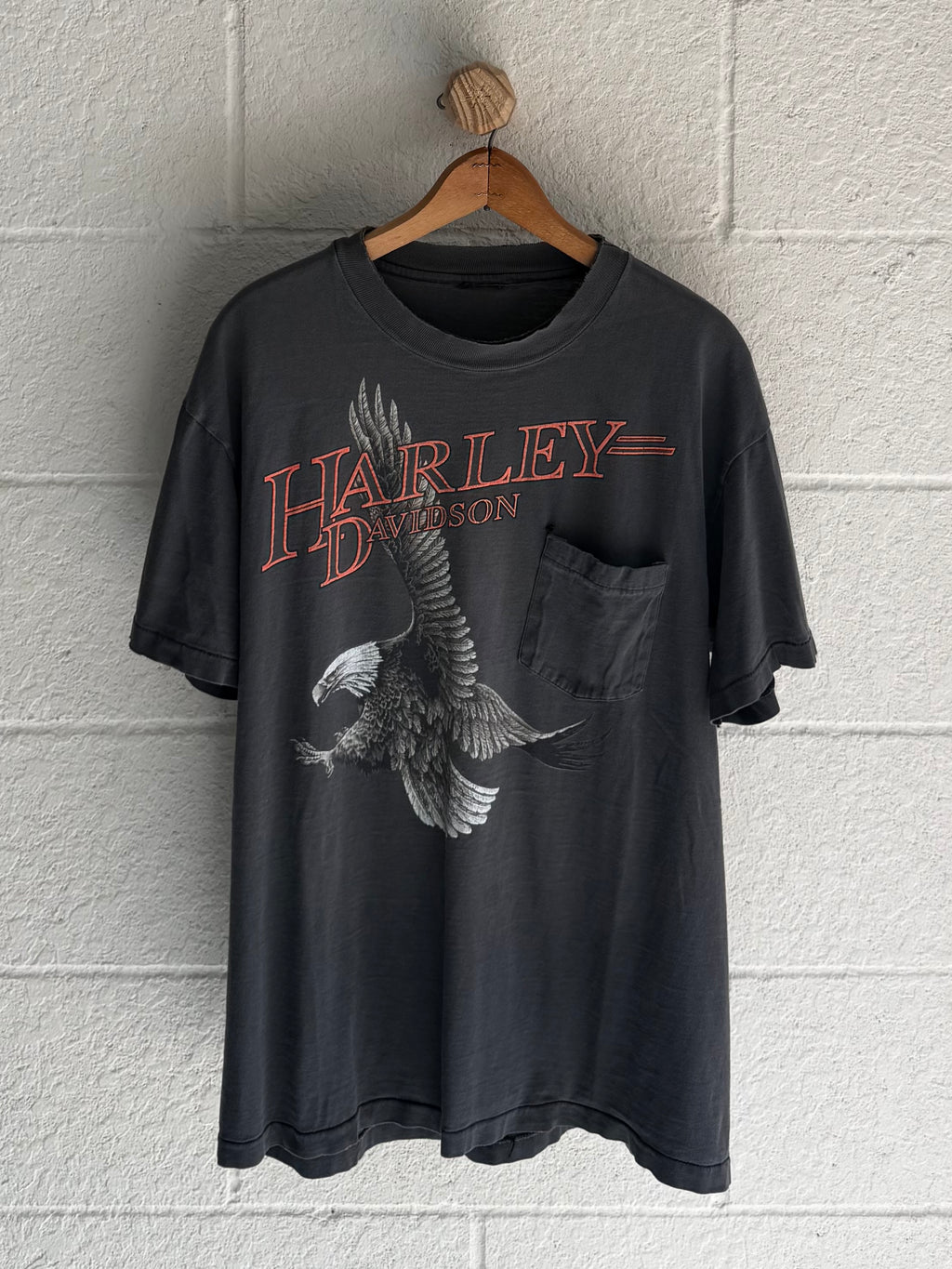 ‘90s Faded Harley Eagle Tee