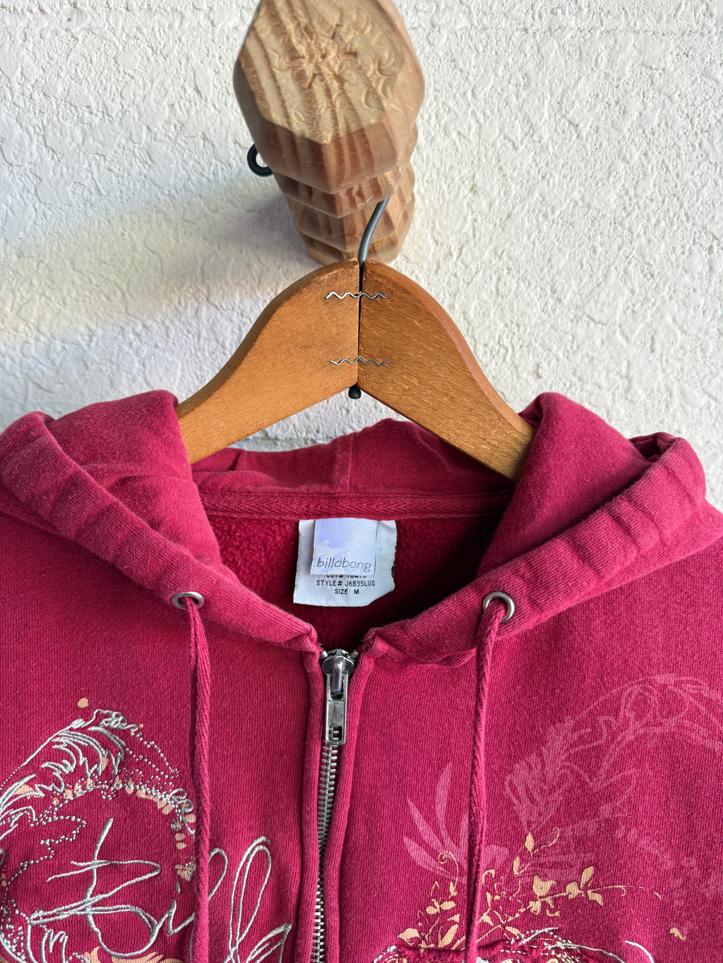 '00s Womens Billabong Zip-Up Hoodie