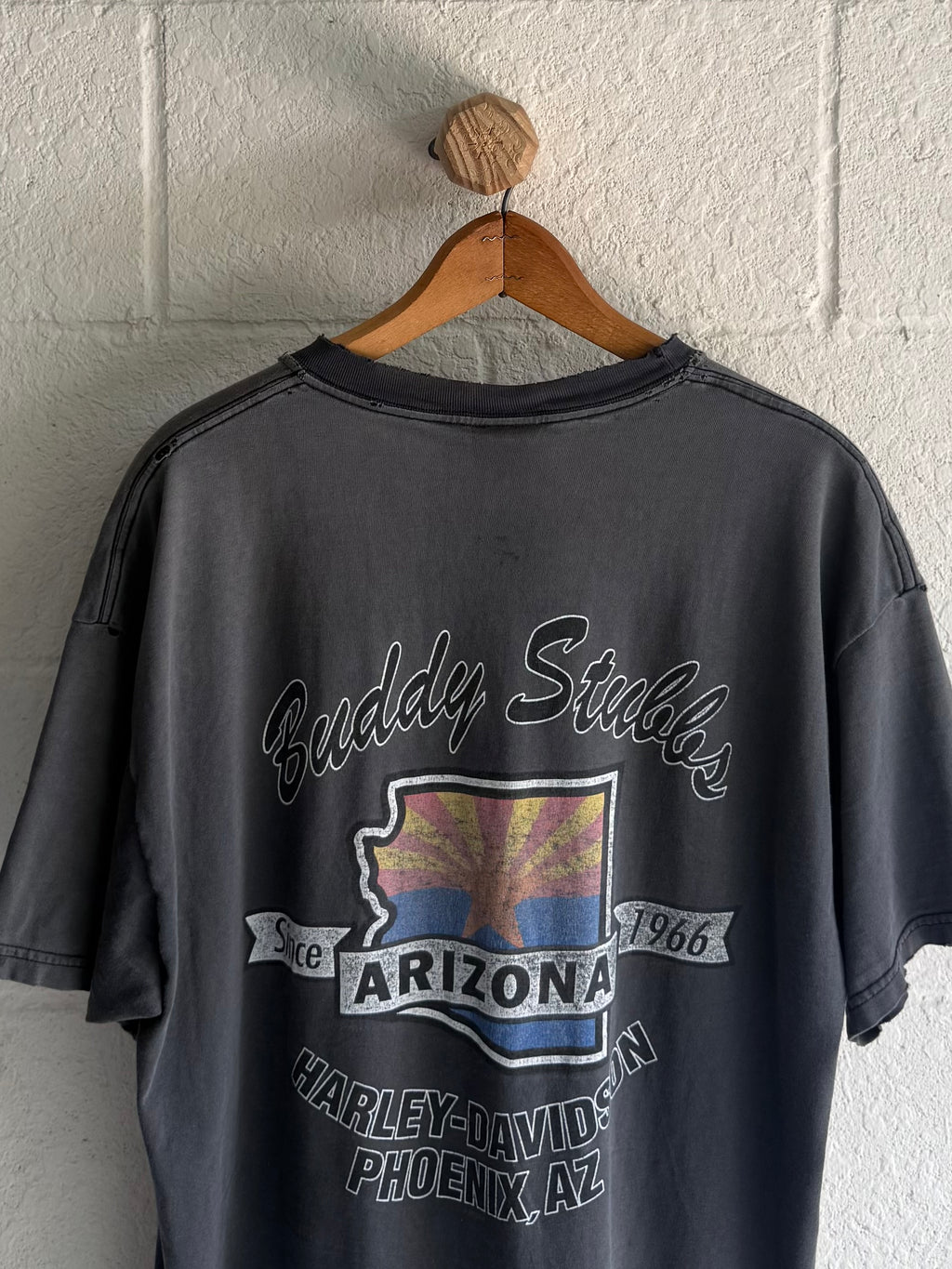 ‘90s Faded Harley Two Tone Tee