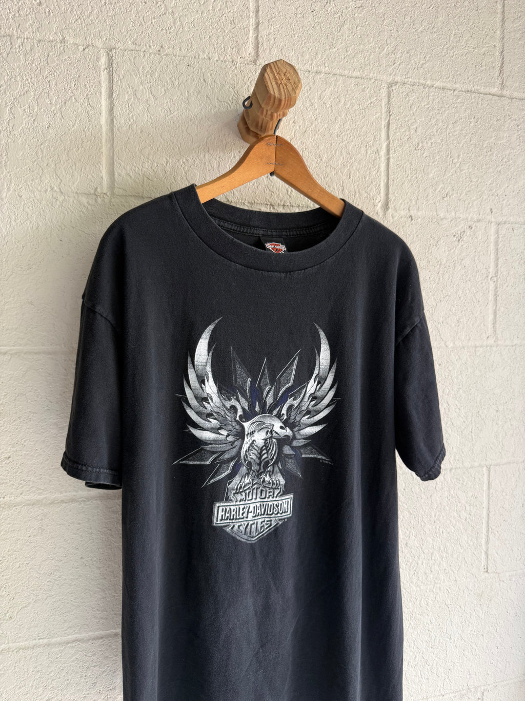 '90s Metallic Eagle Harley Tee