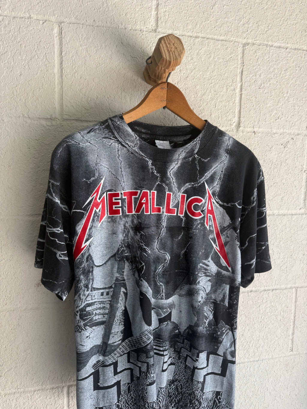 ‘80s/‘90s Metallica AOP Tee