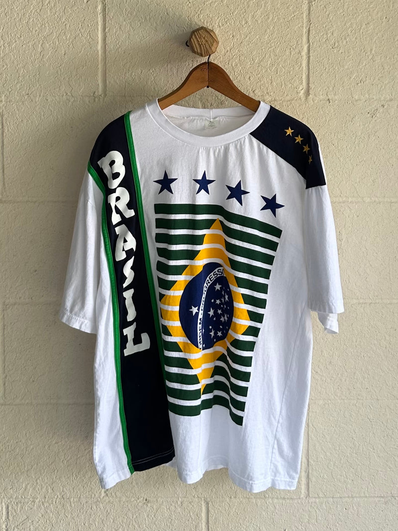 '90s Brazil Soccer Tee