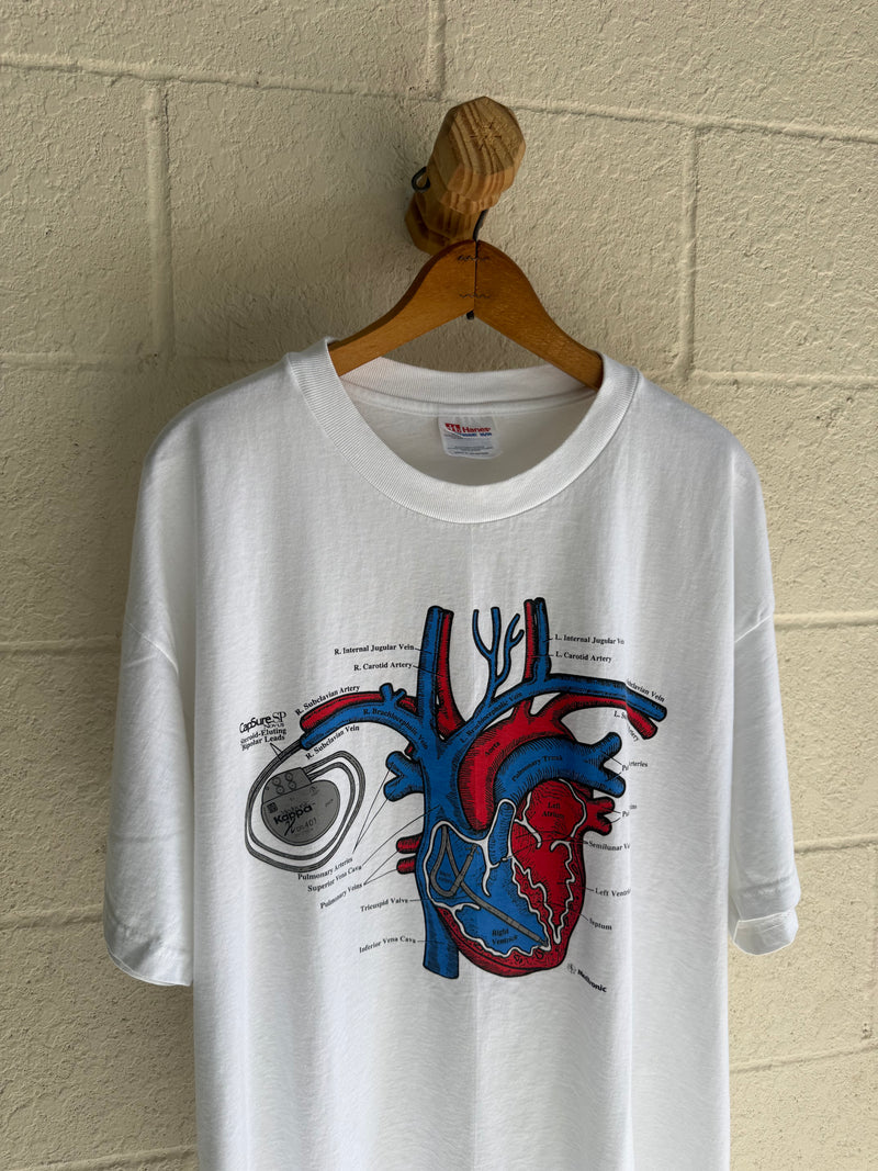 ‘90s Heart Anatomy Tee