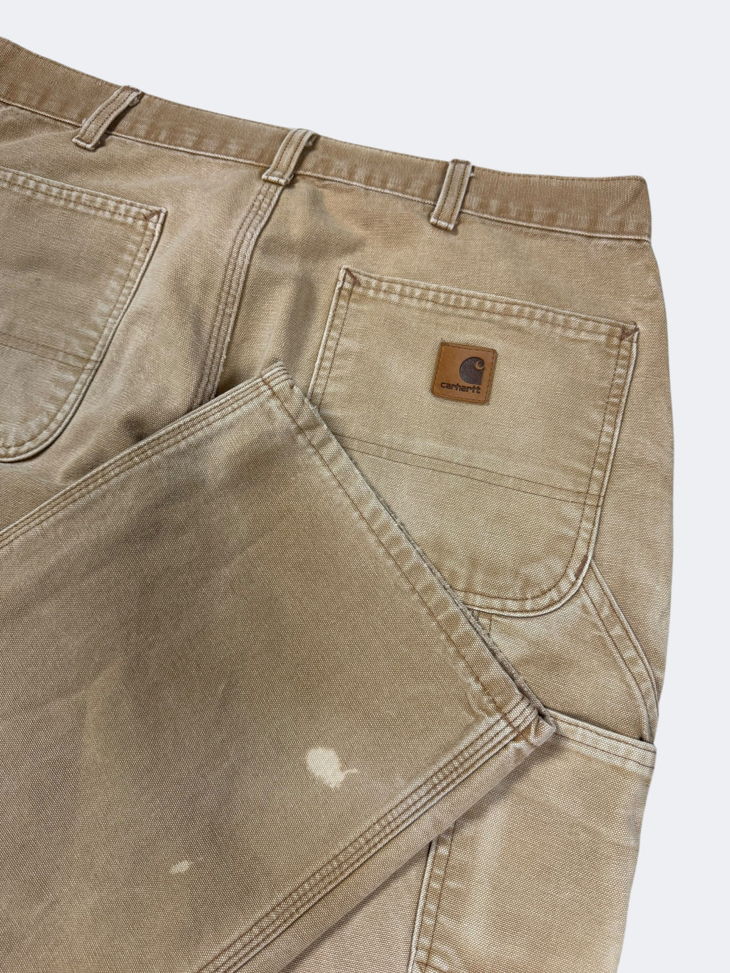 Faded Tan Carhartt Pants (34 x 31)