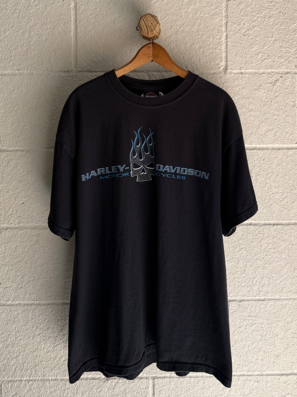 '00s Steel Flame Harley Tee