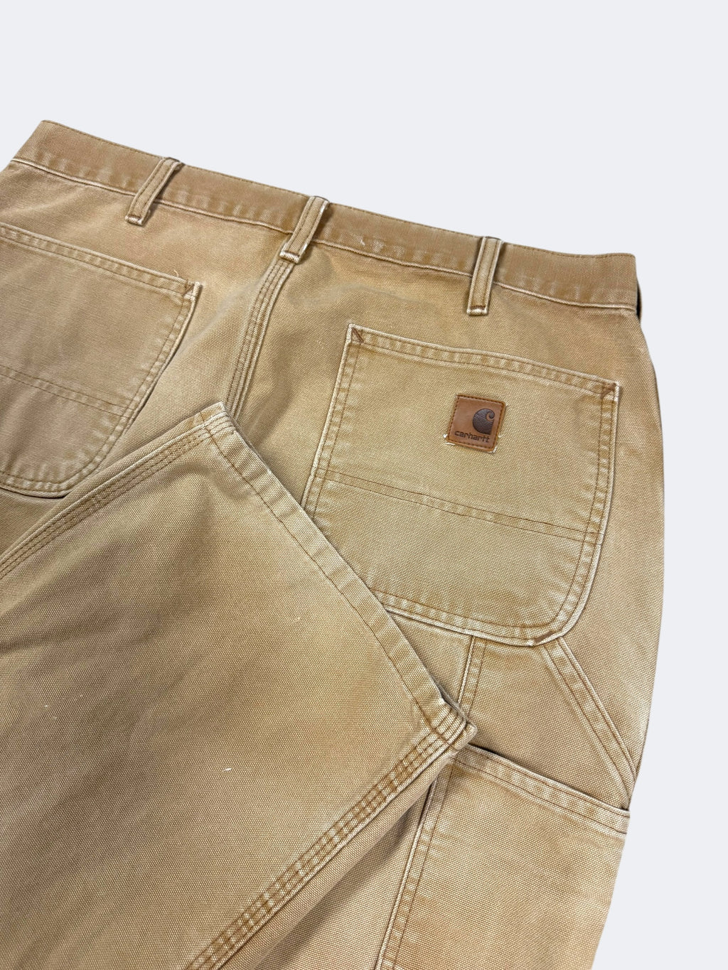 Faded Tan Carhartt Pants (35 x 32)