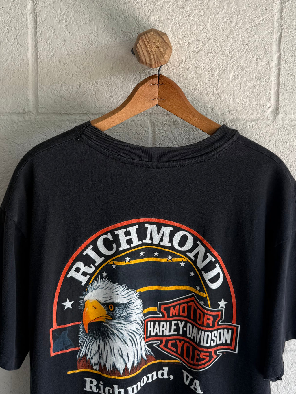 ‘90s Flame Eagle Harley Tee