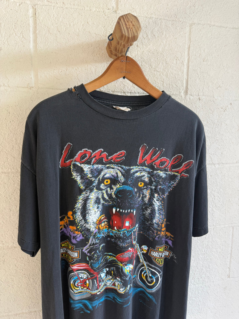 '90s Lone Wolf Harley Tee