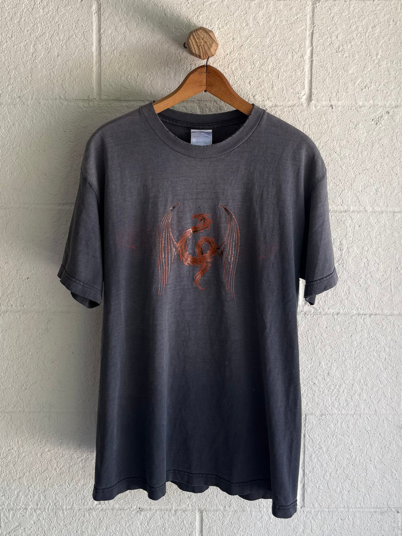 ‘90s Faded Black Dragon Tee
