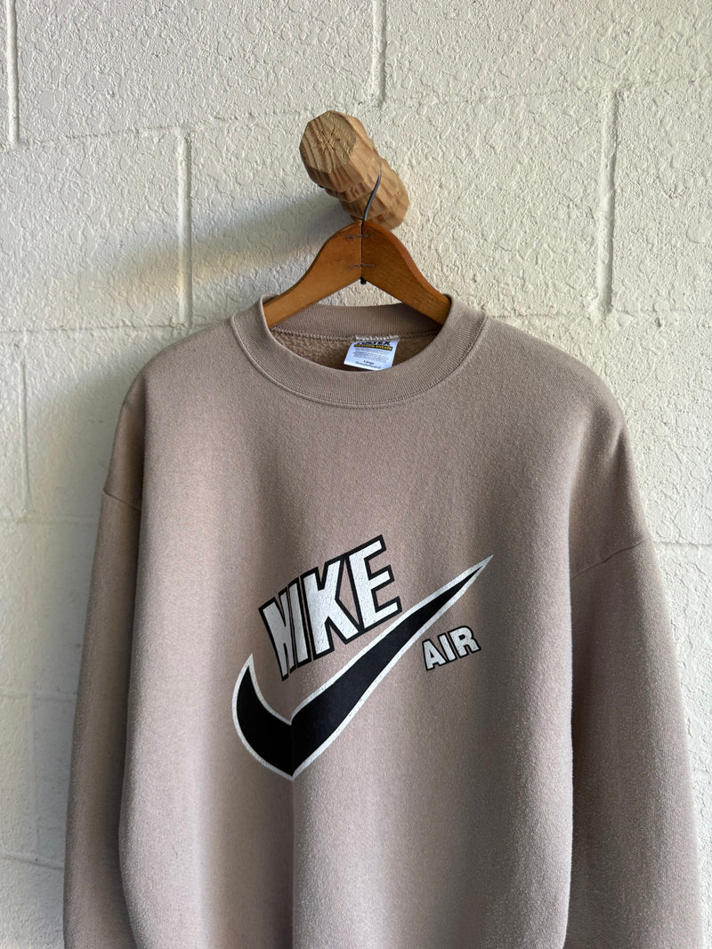 '90s Brown Nike Air Crewneck