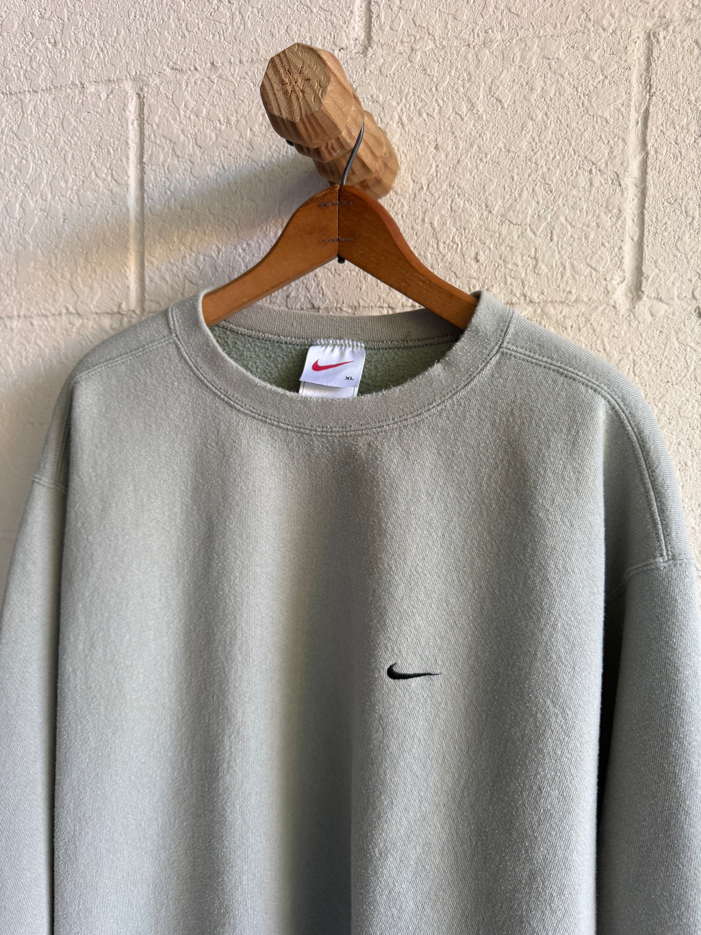 '90s Seafoam Green Nike Crewneck
