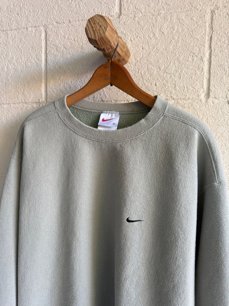 '90s Seafoam Green Nike Crewneck